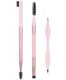 Real Techniques Brow Shaping Set - Spoolie, Brow Brushes & Tweezers - 3 Piece Set for Styling & Shaping Eyebrows - Buy Online on SooperMarket.com