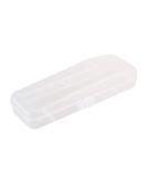 Buy Tassety Double Storage Box for Men | Transparent Shaver Case & Accessories Holder International Shipping Available - Buy Online on SooperMarket.com
