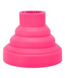 Foldable Hairdryer Diffuser - Fast Drying Blow Dryer Attachment for Curly Hair (Pink) - Buy Online on SooperMarket.com