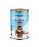 by Amazon Wet Cat Food Bites with Beef in Jelly 1 x 415g Beef in Jelly 415 g (1 Pack) - Buy Online on SooperMarket.com