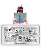 Shop Moyou London Schablon - Literature 03 | International Shipping Available - Buy Online on SooperMarket.com
