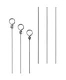 Alwonder 100 Pack Stainless Steel Wire Spinner Baits - Fishing Lure Making Kit for Bass, Trout, Walleye, Salmon, Catfish - 0.023-6.3 - 100 Packs - Buy Online on SooperMarket.com