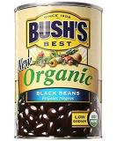 BUSH'S BEST Organic Beans 15 Ounce Can Canned Beans USDA Certified Organic Source of Plant Based Protein and Fiber Low Fat Gluten Free (Pack of 12) - Buy Online on SooperMarket.com