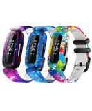 3 Pack Floral Ace 3 Bands for Kids - Colorful Waterproof Straps for Fitbit Ace 3 - Girls Boys Bracelet Accessories - Pattern A - Buy Online on SooperMarket.com