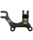 HJGarden Black Adjustable MTB Bike Rear Wheel Disc Brake Bracket Adapter - Conversion Kit - Buy Online on SooperMarket.com