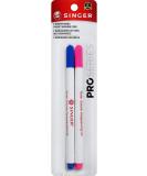 Singer 04371 Fine Point Disappearing Fabric Marking Pen Pink and Blue 2-Pack - Buy Online on SooperMarket.com