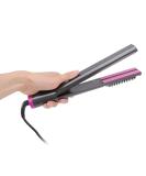 60W 3 in 1 Hair Curler Straightener - Fast Heating Electric Styling Iron for Curling & Straightening Anti-Scald 110-240V - Buy Online on SooperMarket.com