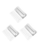 Buy NOLITOY 72 Pcs Transparent Lipstick Clips - Portable Lip Balm Pouches for Display & Storage | Clear Lip Balm Holders - Buy Online on SooperMarket.com