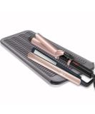 SmellRose Hair Iron Mat & Pouch, Professional Heat Resistant Mat for Flat Iron and Curling Iron, Portable Travel Silicone Hair Straightener Mat and Cover for Hair Styling Tools Gray - Buy Online on SooperMarket.com