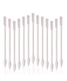 Cotton Swabs 800 Pieces, Double Precision Tips with Paper Stick, 4 Packs of 200 Pieces (Pointed+Spiral Head) - Buy Online on SooperMarket.com