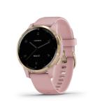 Garmin V voactive 4S Renewed Smartwatch | GPS, Music, Body Energy Monitoring | Light Gold/Light Pink Band - 40mm - Buy Online on SooperMarket.com