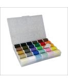 LEONIS 30 Color Handy Polyester Sewing Threads 45 m / 50 yds Each   93011   A.50yd - Buy Online on SooperMarket.com