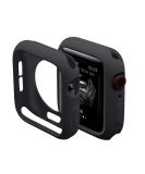 Ultra Thin Soft TPU Shockproof Bumper Case for Apple Watch Series 3/2/1 - Black 38mm - Buy Online on SooperMarket.com