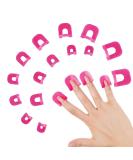 Weddhuis 26PCs nail polish template reusable nails edge skin barrier kit 10 sizes nail art paint protection top protection nail art basic tool accessories (rose) - Buy Online on SooperMarket.com