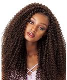 Sensationnel Lulutress Crochet Braid Water Wave 18 - 1B Off Black 18 Inch (4-Pack) - Buy Online on SooperMarket.com