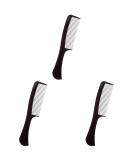 LA MODA HANDLE COMB BLACK (Pack of 3) Black 1 Count (Pack of 3) - Buy Online on SooperMarket.com