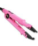 HAUSPROFI Professional Heat Tongs Hair Extensions Iron for Hair Extensions (Pink) - Buy Online on SooperMarket.com
