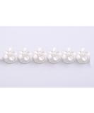 Shop Stunning Bridal Jewellery: Curlie Curlies Flower Pearl Set - 6 Pcs for Elegant Weddings - Buy Online on SooperMarket.com