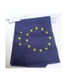 EUROPEAN UNION FLAG CHAIN 6 meters with 20 flags 21x14cm - EUROPE garland flag chain 14 x 21 cm AZ FLAG - Buy Online on SooperMarket.com