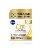 NIVEA Q10 Power 60+ Skin Anti-Wrinkle + Replenishing Day Cream (50 ml) Powerful Anti Ageing Cream Moisturiser for Women with Coenzyme Q10 Day Face Cream with SPF15 - Buy Online on SooperMarket.com