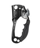 Lixada Climbing Hand Ascender 8-13mm Vertical Rope Access with Ergonomic Rubber Handle CE Certified Strong Rappelling Gear Equipment for Rock Climbing Tree Arborist, Rescue Caving Black-Right Hand - Buy Online on SooperMarket.com