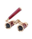 Aroncent Opera Glasses Binoculars 3X25 Theater Glasses Mini Binocular Compact with Handle for Adults Kids Women in Musical Concert red - Buy Online on SooperMarket.com