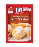 McCormick Country Gravy Mix  Sausage Flavor  2.64 oz(Pack of 5) - Buy Online on SooperMarket.com