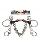 Shires Double Jointed Pelham With Sweet Iron Mouth 5" - Buy Online on SooperMarket.com