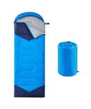 oaskys Camping Sleeping Bag - 3 Season Warm & Cool Weather - Summer Spring Fall Lightweight Waterproof for Adults Kids - Camping Gear Equipment, Traveling, and Outdoors 29.5in x 86.6" Blue - Buy Online on SooperMarket.com