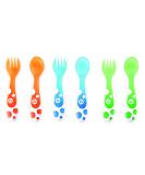 Munchkin Colorful Forks and Spoons 6 Pieces (1 Pack) - Buy Online on SooperMarket.com