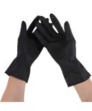 Beaupretty Professional Black Latex Gloves for Hair Intake - Reusable Handheld Salon Accessories (2 Pairs) - Buy Online on SooperMarket.com