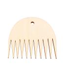 Professional Wood Weaving Comb for DIY Tapestry Knitting - Small Sawtooth Comb - Buy Online on SooperMarket.com