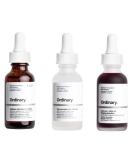 The New Ordinary Face Serum Set! Caffeine Solution 5% + AHA 30% + BHA 2% + B5! Niacinamide 10% + Zinc 1%! Help Fight Visible Blemishes And Improve The Look Of Skin Texture & Radiance! - Buy Online on SooperMarket.com