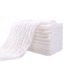 YOOFOSS Mullwindeln spit towels 10er fabric diapers 27x50 cm mull towels 6 LAGE SUPER SACE WACH SHOPE 100% cotton folding diapers for baby cook -resistant Premium quality white 27x50 cm (10 pack) - Buy Online on SooperMarket.com