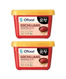 O Food Gochujang Korean Traditional Brown Rice Red Pepper Hot Chilli Paste 500g (Pack of 2) by CNMART - Buy Online on SooperMarket.com