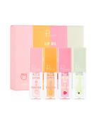 Hydrating Lip Glow Oil Set for Moisturizing and Plumping Lips - Fruit Extract Infused Lip Gloss for Dry Lip Care - Buy Online on SooperMarket.com