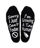 Pregnancy Gift New Mom Gifts Growing a Tiny Human Mom Socks Mom to Be Gift Pregnant Mom Gift Mother's Day Black-1 - Buy Online on SooperMarket.com
