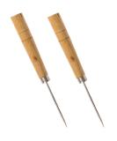 Wood Handle Scratch Marking Awl for Book - Pack of 2 - Ideal for Leather Work & Bookbinding - Buy Online on SooperMarket.com