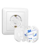 Hoffenbach socket safety lock with rotating mechanism 20x - child safety lock for sockets - socket protection for babies and children - Buy Online on SooperMarket.com