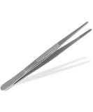 Professional Stainless Steel Straight Anatomical Tweezers 9.0 cm Precision Tools for Beauty & Medical Use | International Shipping Available - Buy Online on SooperMarket.com