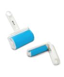 iLifeTech Reusable Lint Roller Sticky Lint Brush for Dog Cat Hair Remover Washable Sticky Roller for Clothes Carpets - Medium Size 2 Piece Set Blue - Buy Online on SooperMarket.com