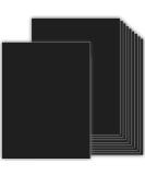 110lb Black Cardstock Paper: 100 Sheets, 8.5x11 - Ideal for Art, Crafts & DIY Projects - Buy Online on SooperMarket.com