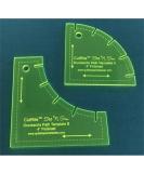 Quilter's Paradise CutRite- Slit n Sew Template Drunkards Path 4" Finished - Buy Online on SooperMarket.com