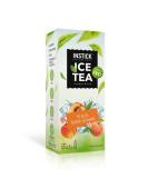 Intick sugar-free instant drink (iced tea peach)- 1 pack for 12 x 1.5-2.5 l vegan beverage powder calorie & vitamin C- instant powder - Buy Online on SooperMarket.com