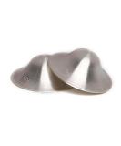 ebebek 999 Pure Sterling Silver Nursing Cups for Sore Breasts - Nickel-Free Breast Shields for Newborns & Breastfeeding Moms - Buy Online on SooperMarket.com