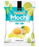Royal Family Japanese style Custard Mochi Sweet Rice Cake Dessert Snacks - Lemon Flavour 110g HALAL - Buy Online on SooperMarket.com