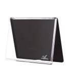 Allwon Large Magnetic Empty Eyeshadow Palette with 20 Metal Stickers - Transparent Plastic Makeup Palette for Eyeshadow, Lipstick, Blush & Powder - Buy Online on SooperMarket.com
