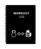 Workout Log for Women & Men - A5 Fitness Planner/Journal to Track Weight Loss  Workout Journal for GYM  Bodybuilding Progress - Daily Health & Wellness Tracker  Black - Buy Online on SooperMarket.com