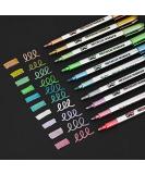 Mr. Pen- Metallic Paint Markers,10 Colors, Metallic Markers for Black Paper, Rock Painting, Card Making, Ceramics, Metal, Glass, DIY Photo Album, Scrapbooking Supplies, Metallic Non-Permanent Markers Standard - Buy Online on SooperMarket.com