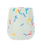 Nuby Silicone Confetti/Sprinkles First Open Training Cup for Baby - 2oz 6+ Months 1 Count - Buy Online on SooperMarket.com